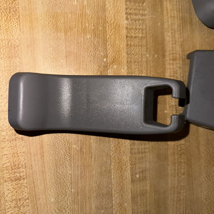 02-06 Toyota Camry Trim Panels Rear Seat Rail ALL 4 Cover Pair OEM Gray