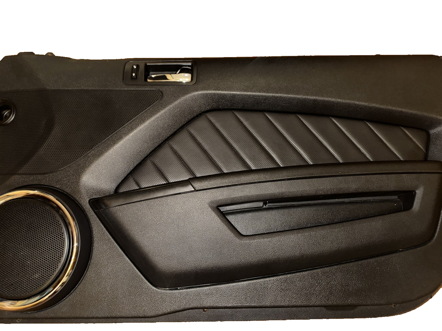 10-14 Mustang Door Panels Charcoal Black Pair LH RH Driver Passenger Side OEM