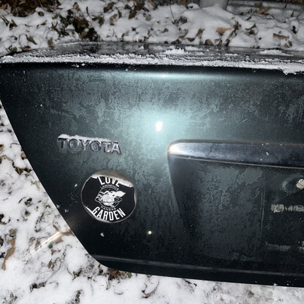 02-06 Toyota Camry Trunk Deck Lid Dark Green Complete Trunklid OEM