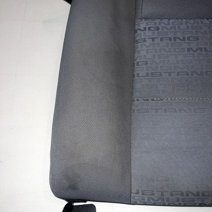05-09 Ford Mustang Dove Grey Cloth Seat Back RH Passenger OEM 