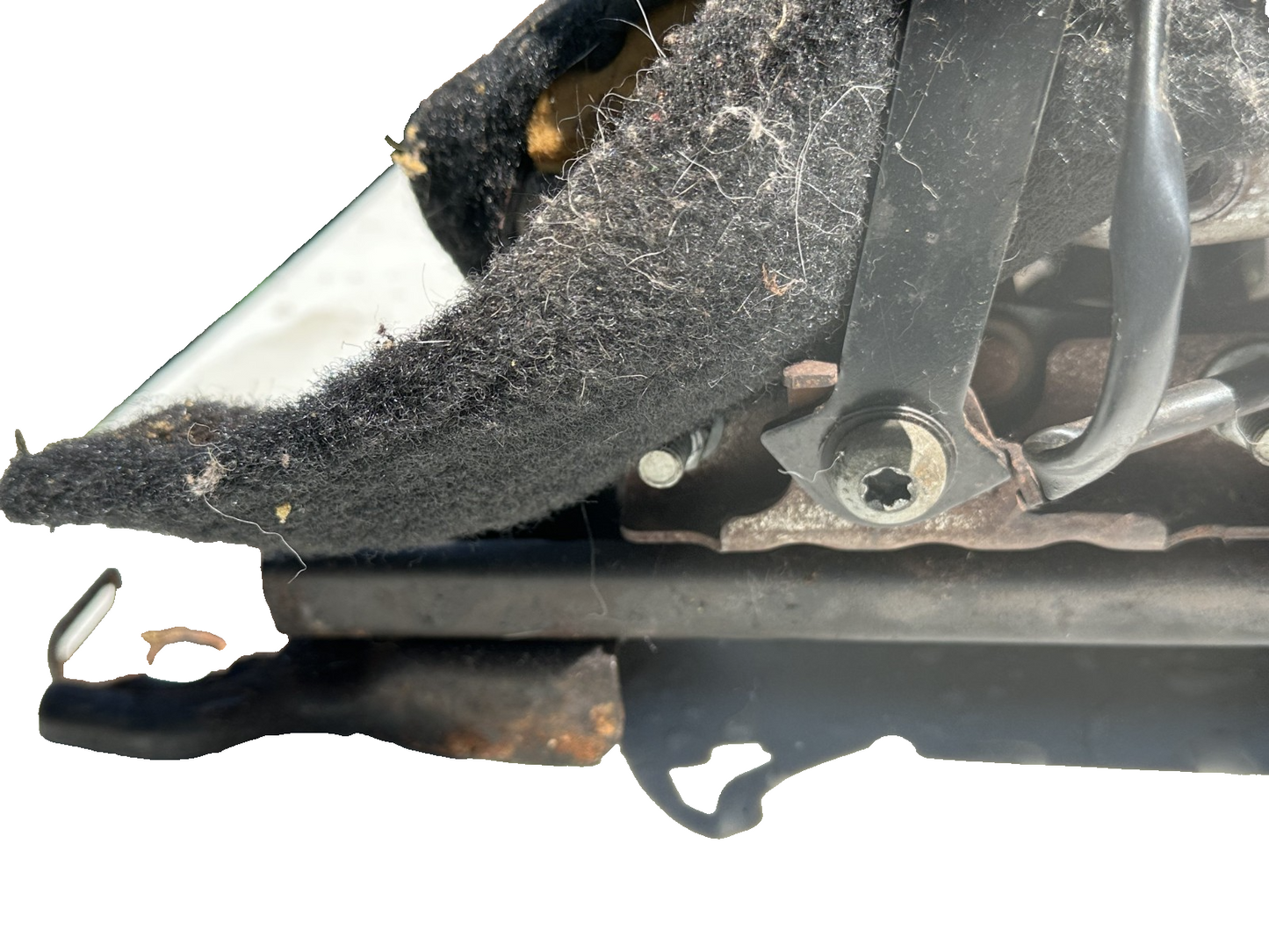 05-09 Ford Mustang 6 Way Power Seat Track Driver LH OEM W/ Seat Base V6 Cloth