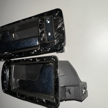 10-14 Ford Mustang LH RH Driver Passenger Pair Interior Chrome Door Handles OEM