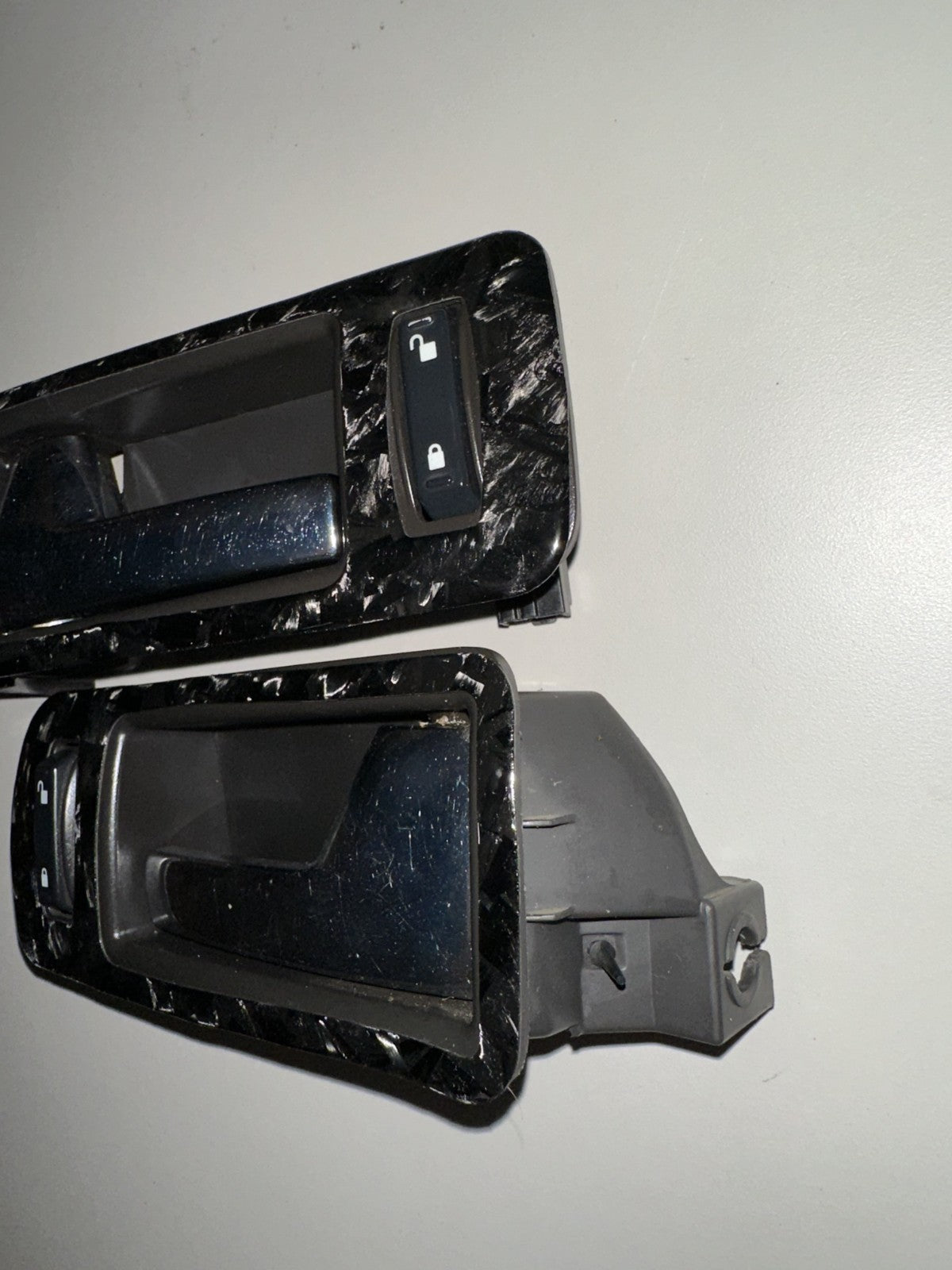10-14 Ford Mustang LH RH Driver Passenger Pair Interior Chrome Door Handles OEM