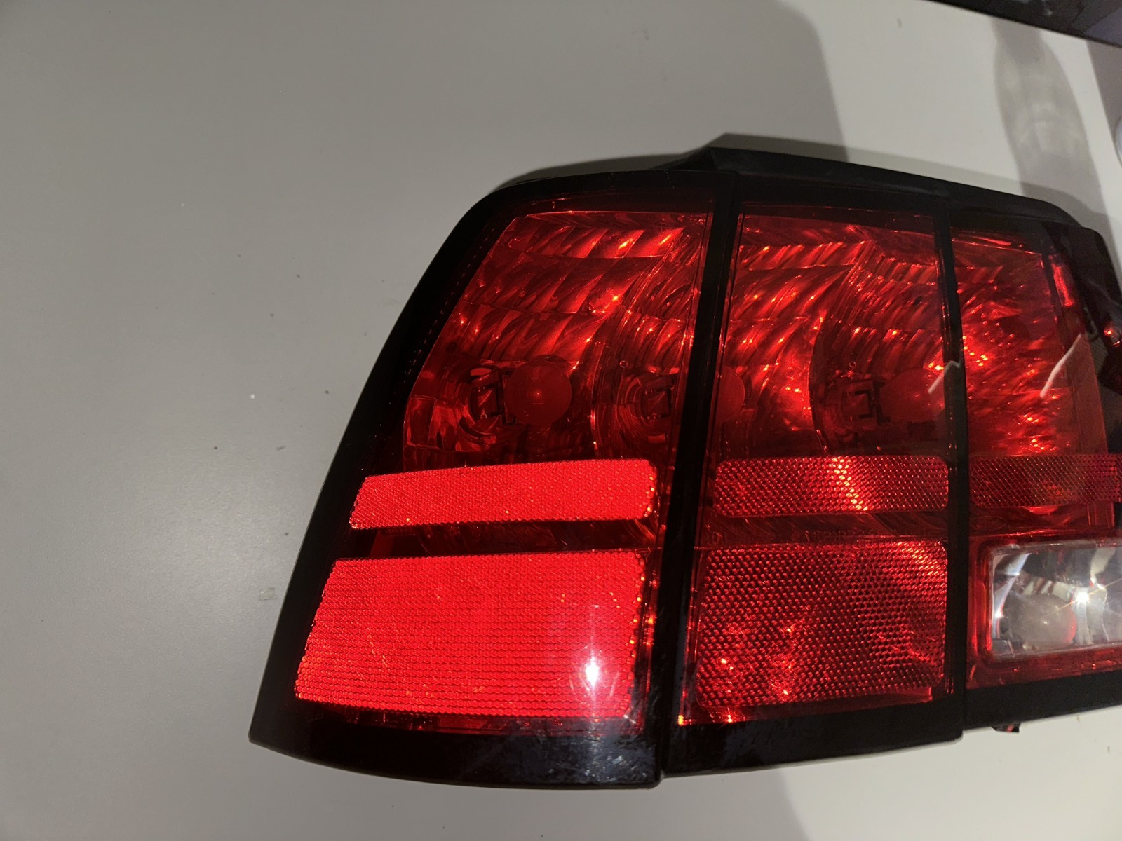 99-04 Ford Mustang Tail Lamps Tail Lights OEM With Bulbs And Wiring