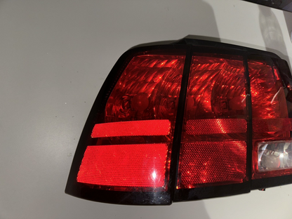 99-04 Ford Mustang Tail Lamps Tail Lights OEM With Bulbs And Wiring