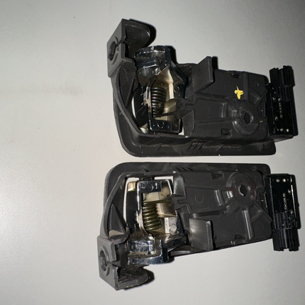 10-14 Ford Mustang LH RH Driver Passenger Pair Interior Chrome Door Handles OEM