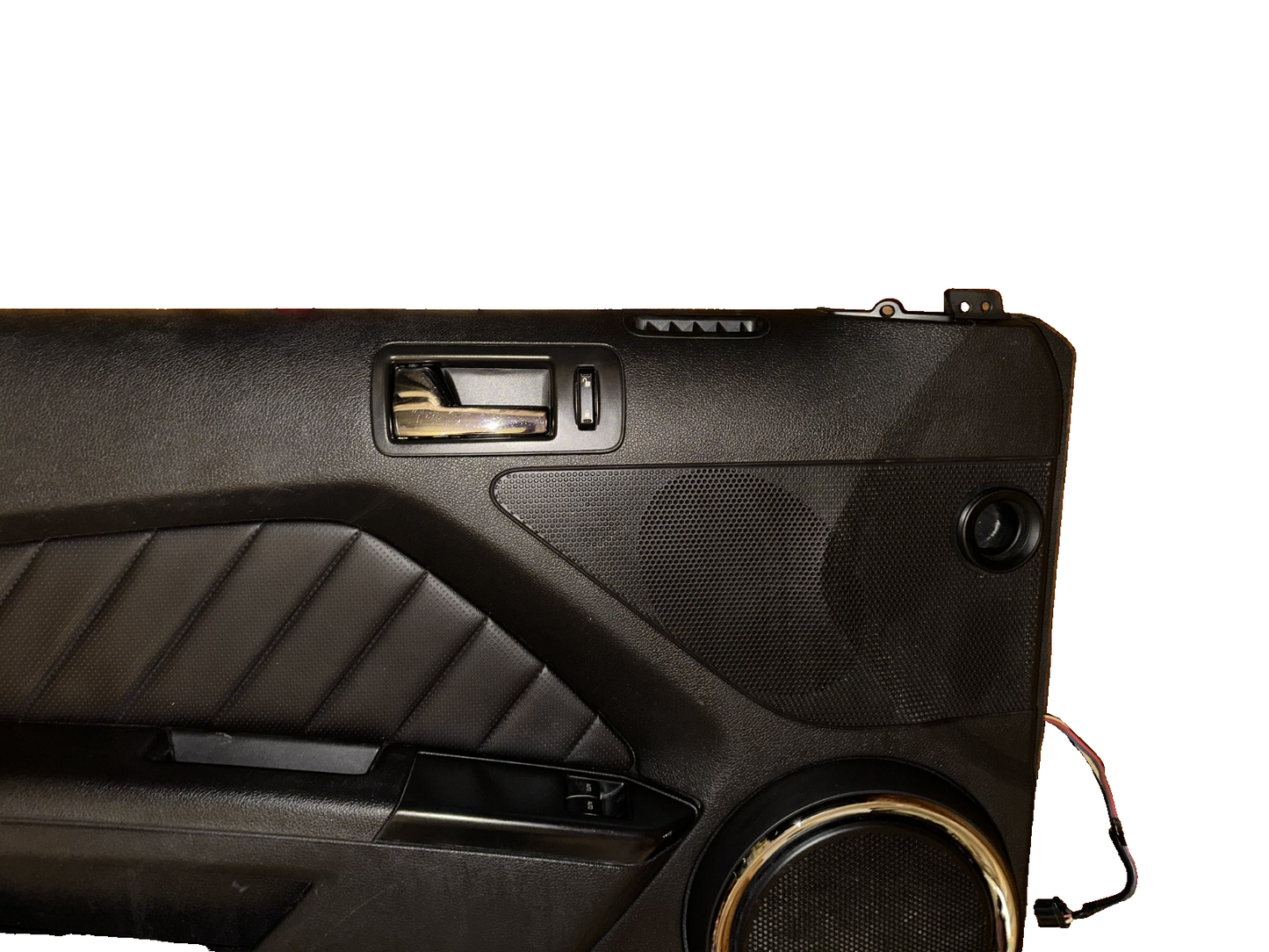 10-14 Mustang Door Panels Charcoal Black Pair LH RH Driver Passenger Side OEM