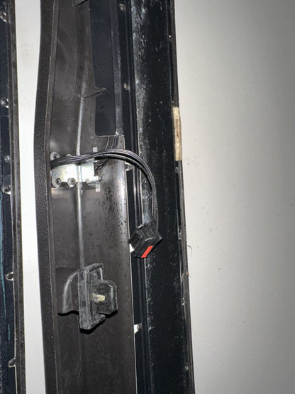 10-14 Ford Mustang Door Sill Trim Premium myColor Black RH LH Pair Set OEM