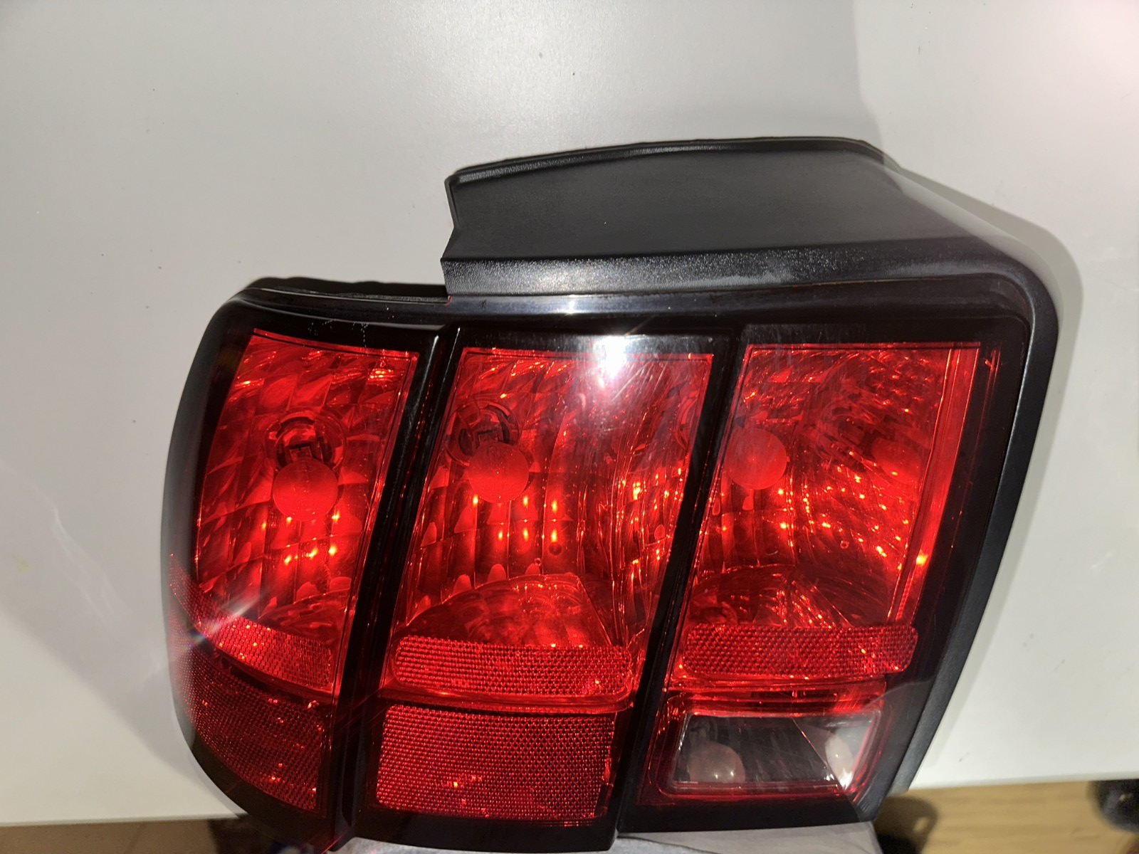 99-04 Ford Mustang Tail Lamps Tail Lights OEM With Bulbs And Wiring