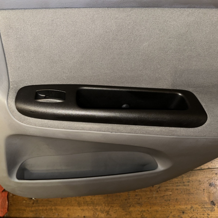 02-06 Toyota Camry Door Panel Light Gray RH Passenger Rear OEM