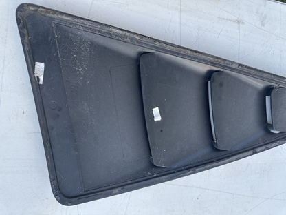 05-14 Ford Mustang SpeedForm Quarter Window Louvers Gloss Black Pair RH & LH