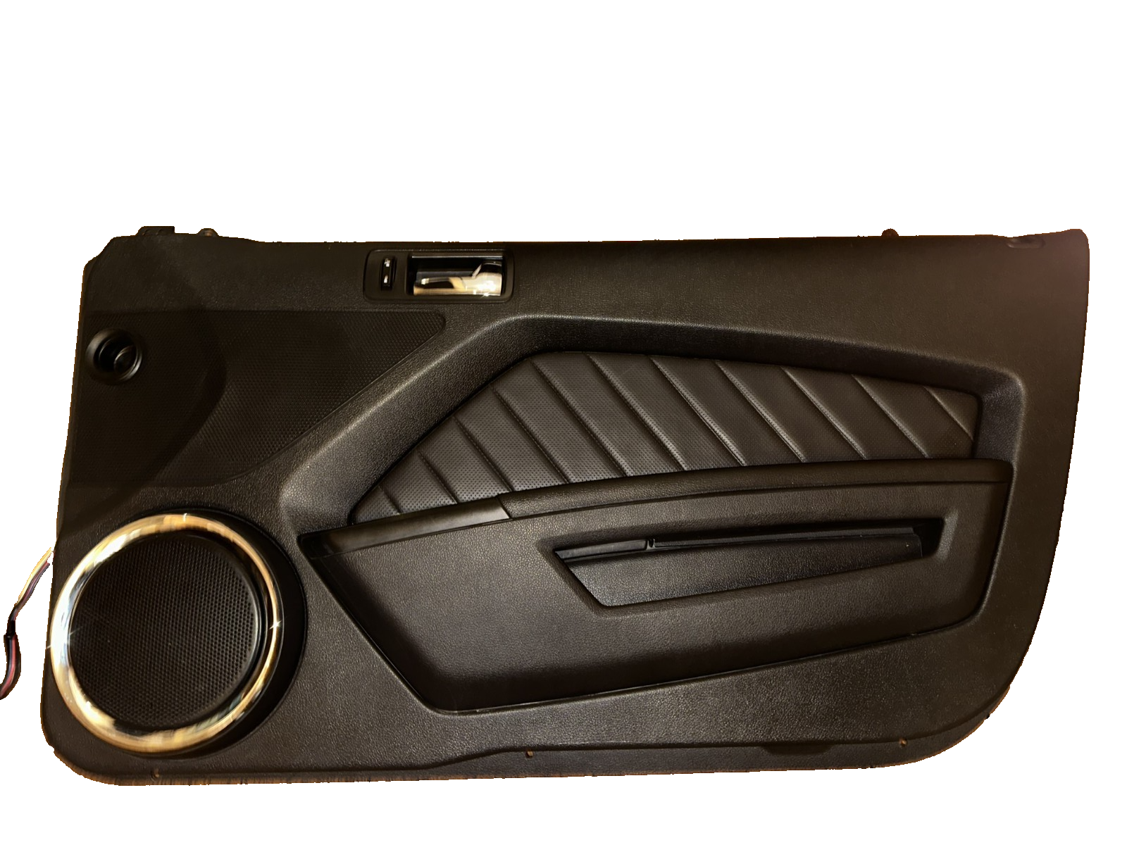 10-14 Mustang Door Panels Charcoal Black Pair LH RH Driver Passenger Side OEM