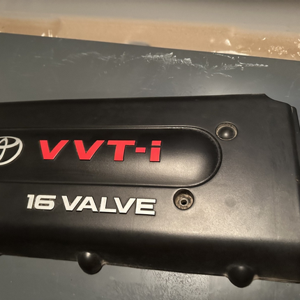 Toyota Camry 2AZ-FE Engine Cover Coil Cover OEM Black With Red Lettering