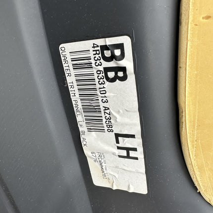 05-09 Ford Mustang Rear Quarter Trim OEM Charcoal Black LH Driver