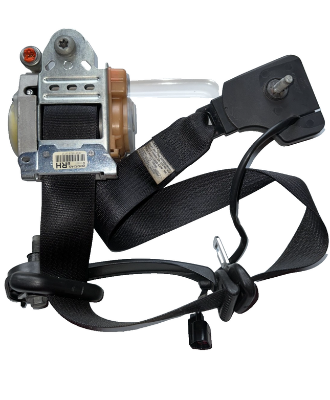 13-14 Ford Mustang Passenger Right RH Front Seatbelt OEM Black Belt