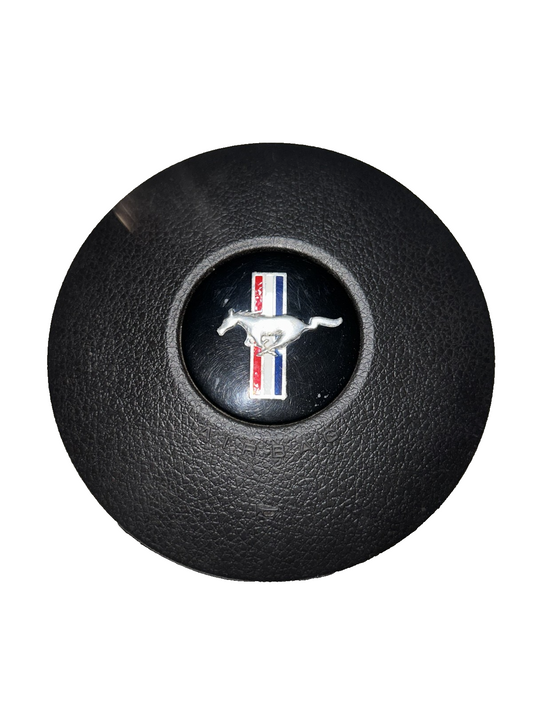 05-09 Ford Mustang Steering Wheel Horn Button OEM With Horse Center Emblem