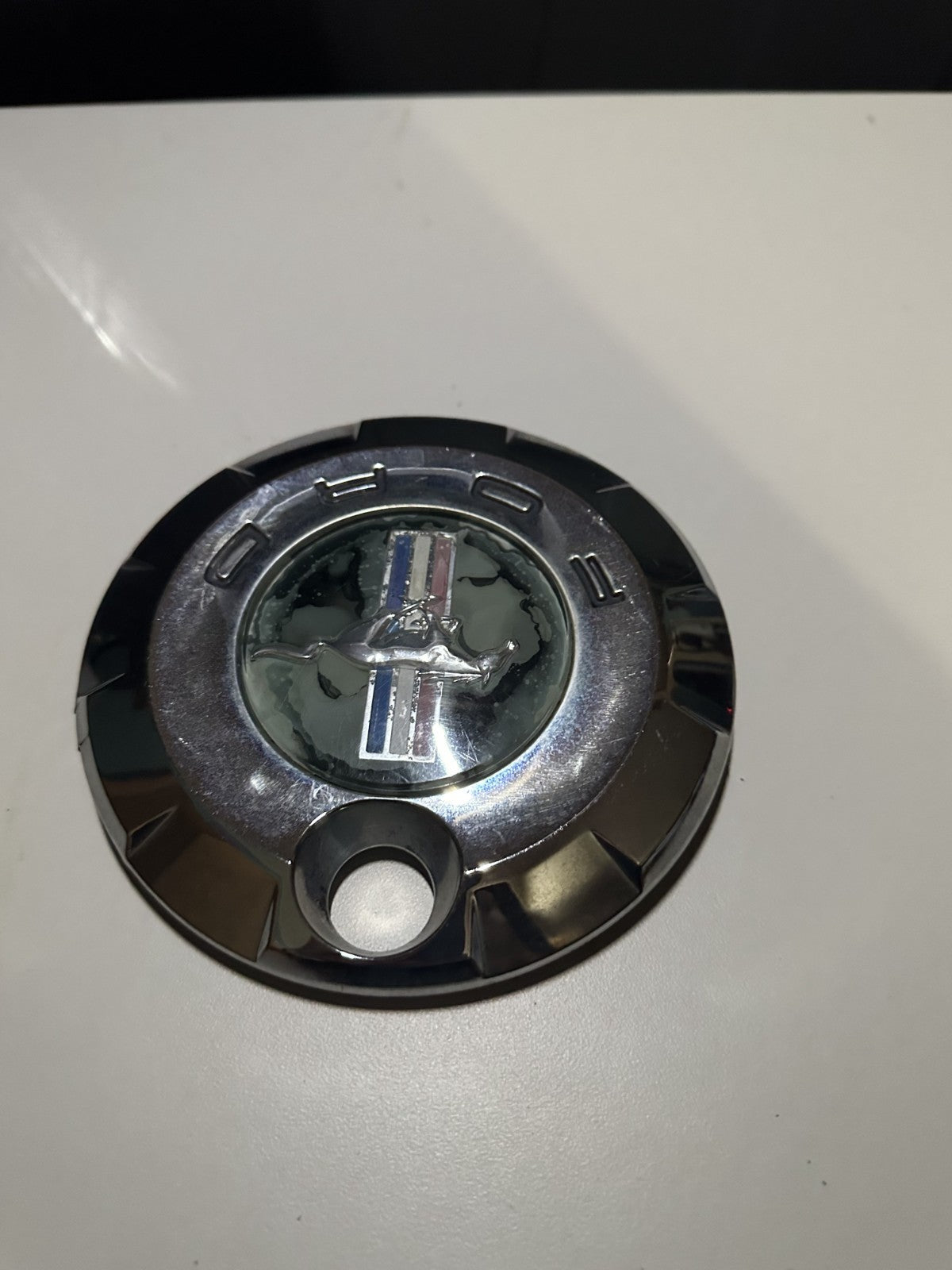 05-09 Ford Mustang V6 Horse Pony Rear Trunk Badge Classic Gas Cap OEM