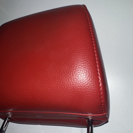 05-09 Ford Mustang Front Seat Head Rest Red Leather OEM