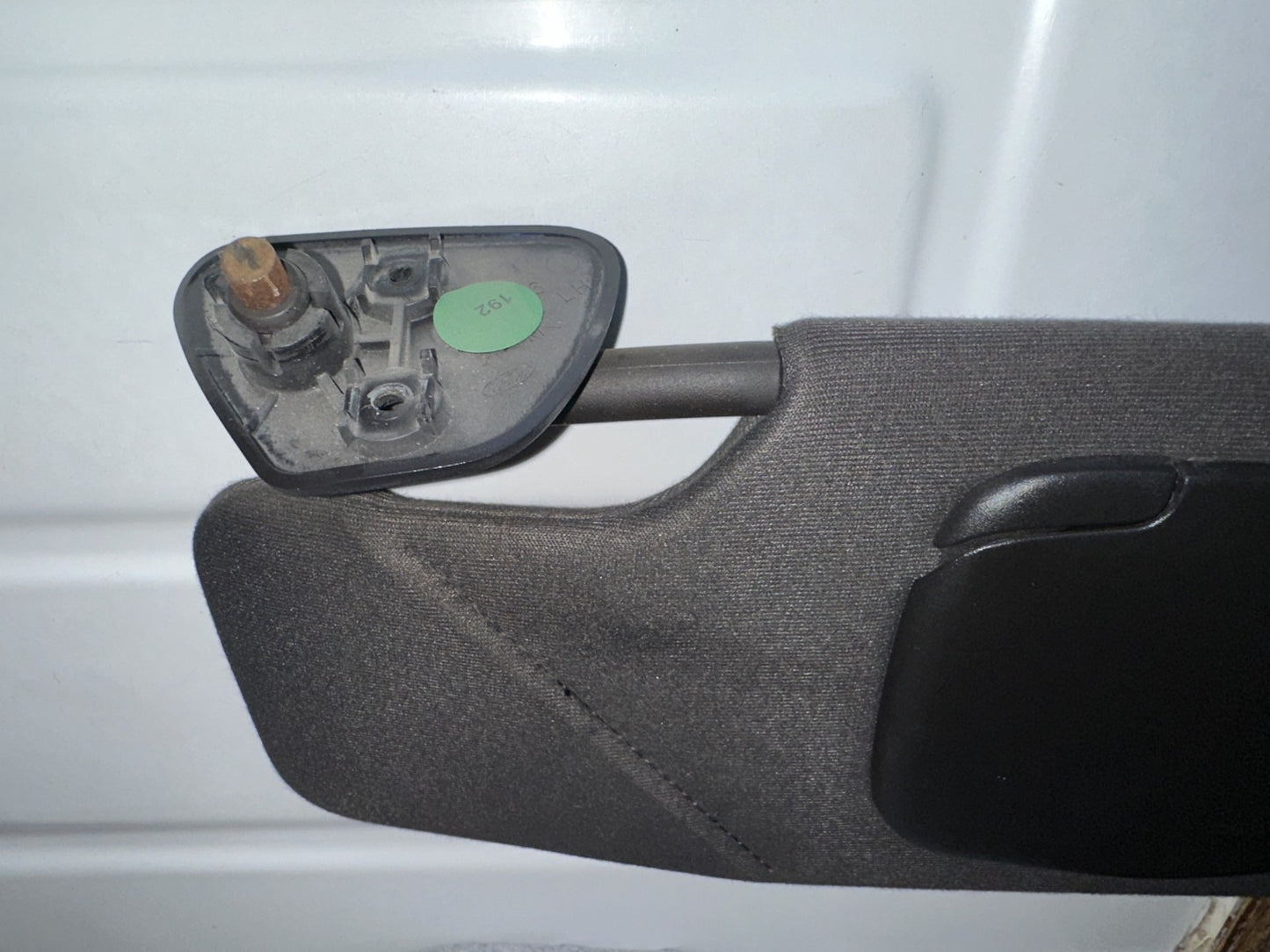 05-09 Ford Mustang Coupe Sun Visor RH LH Driver Passenger Side OEM Black Cloth