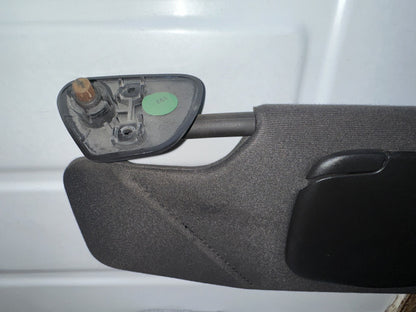 05-09 Ford Mustang Coupe Sun Visor RH LH Driver Passenger Side OEM Black Cloth