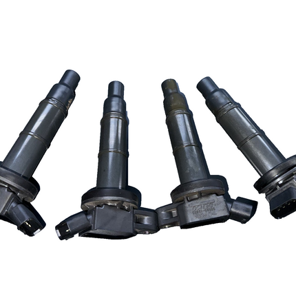 02-09 Toyota Camry 2.4L 2AZ-FE Set of 4 Ignition Coils OEM Denso