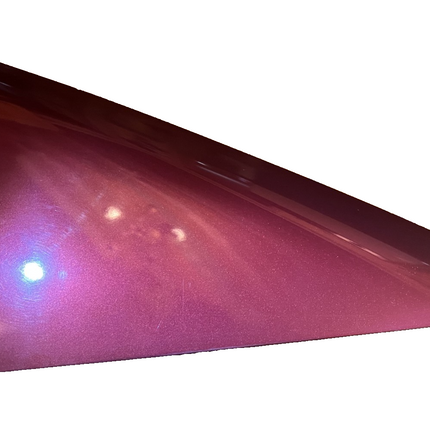 99-04 Ford Mustang Coupe Quarter Window Sail Panels Dark Red LH RH Pair OEM