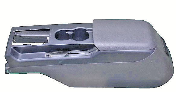 05-09 Ford Mustang Front Center Floor Console Charcoal Black OEM NO CONSOLE LID