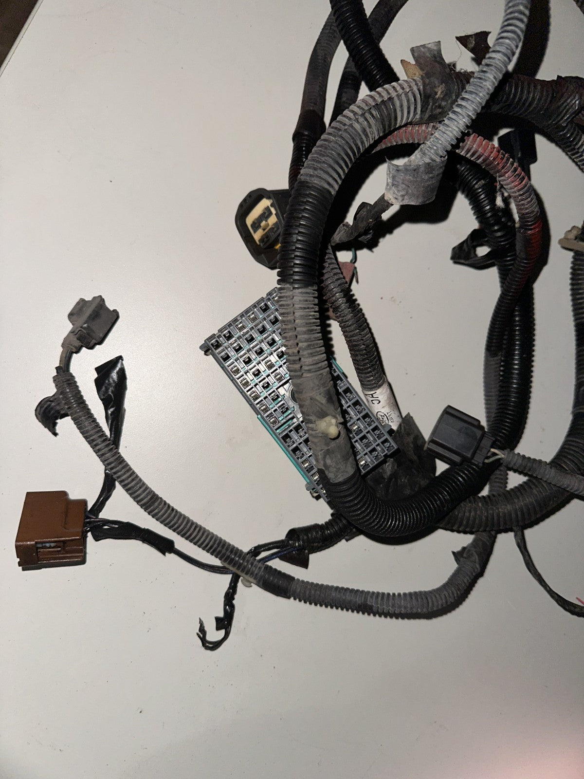 05-06 Ford Mustang Front Coupe Headlight Halogen Wiring Harness OEM