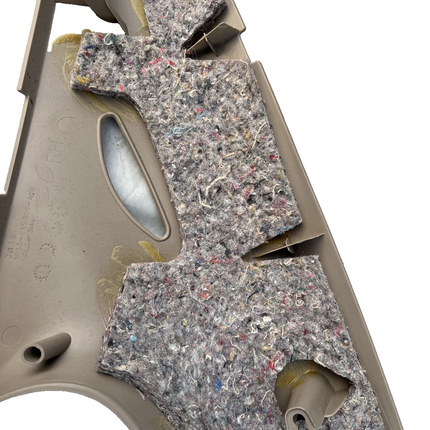 99-04 Ford Mustang RH Rear Upper Angel Wing Panel Tan OEM YR33-6351987-A