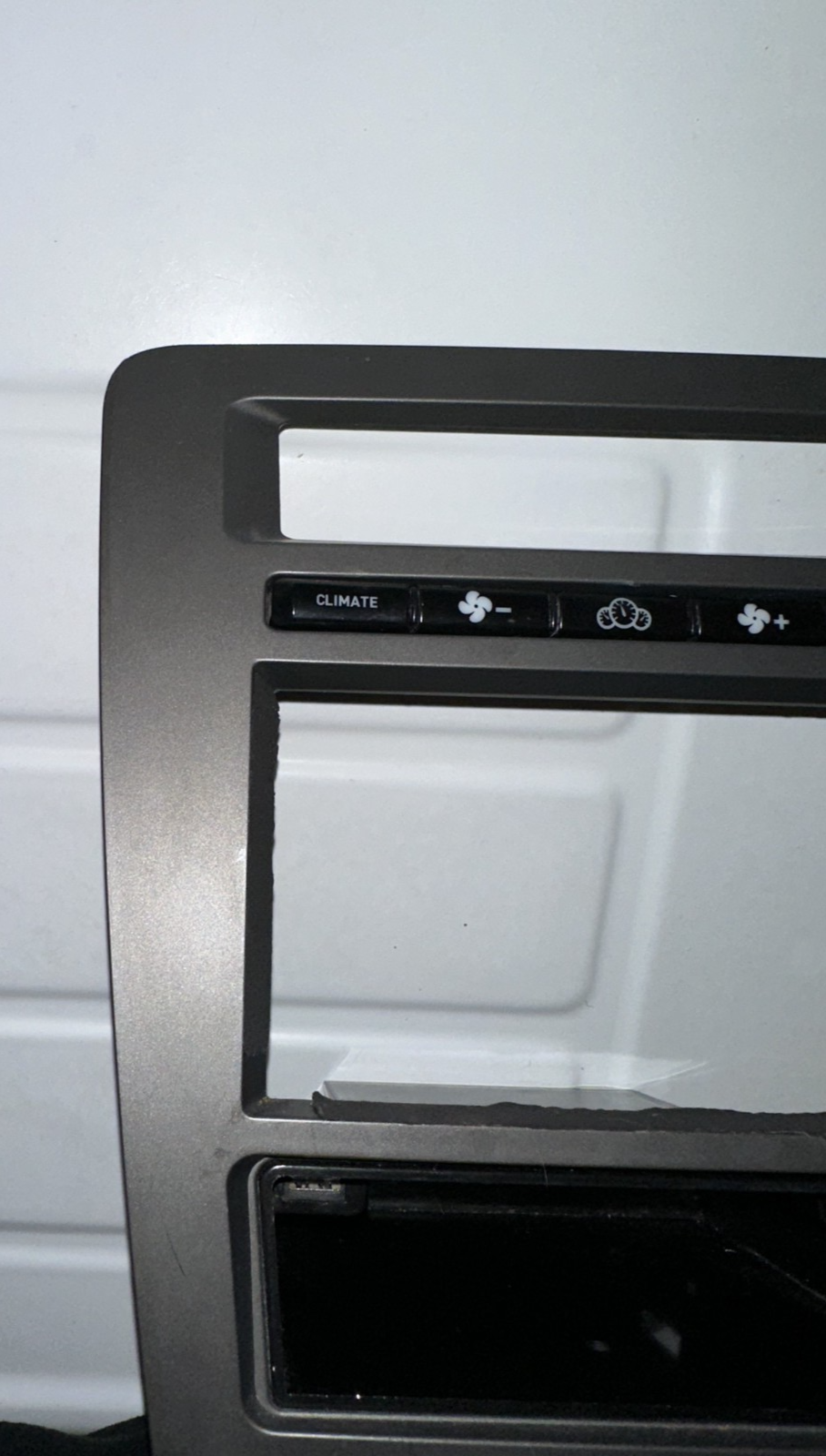 2010-2014 Ford Mustang iDatalink Radio Bezel Double Den W/ Climate Control OEM