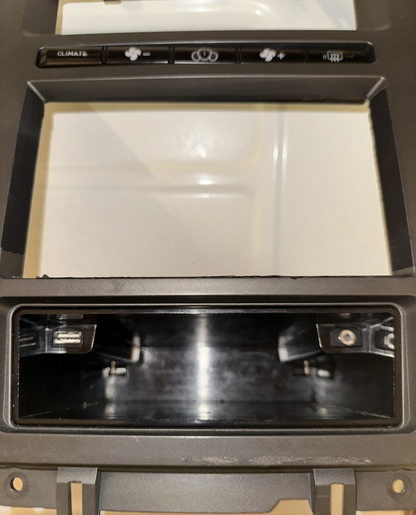 2010-2014 Ford Mustang iDatalink Radio Bezel Double Den W/ Climate Control OEM