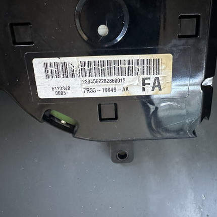 05-09 Ford Mustang Instrument Cluster Base Model 4 Gauge OEM Green Illumination