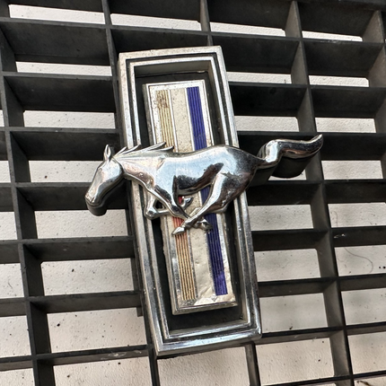 1969 OEM Ford Mustang Grille Black Original Ford W/ Bracket