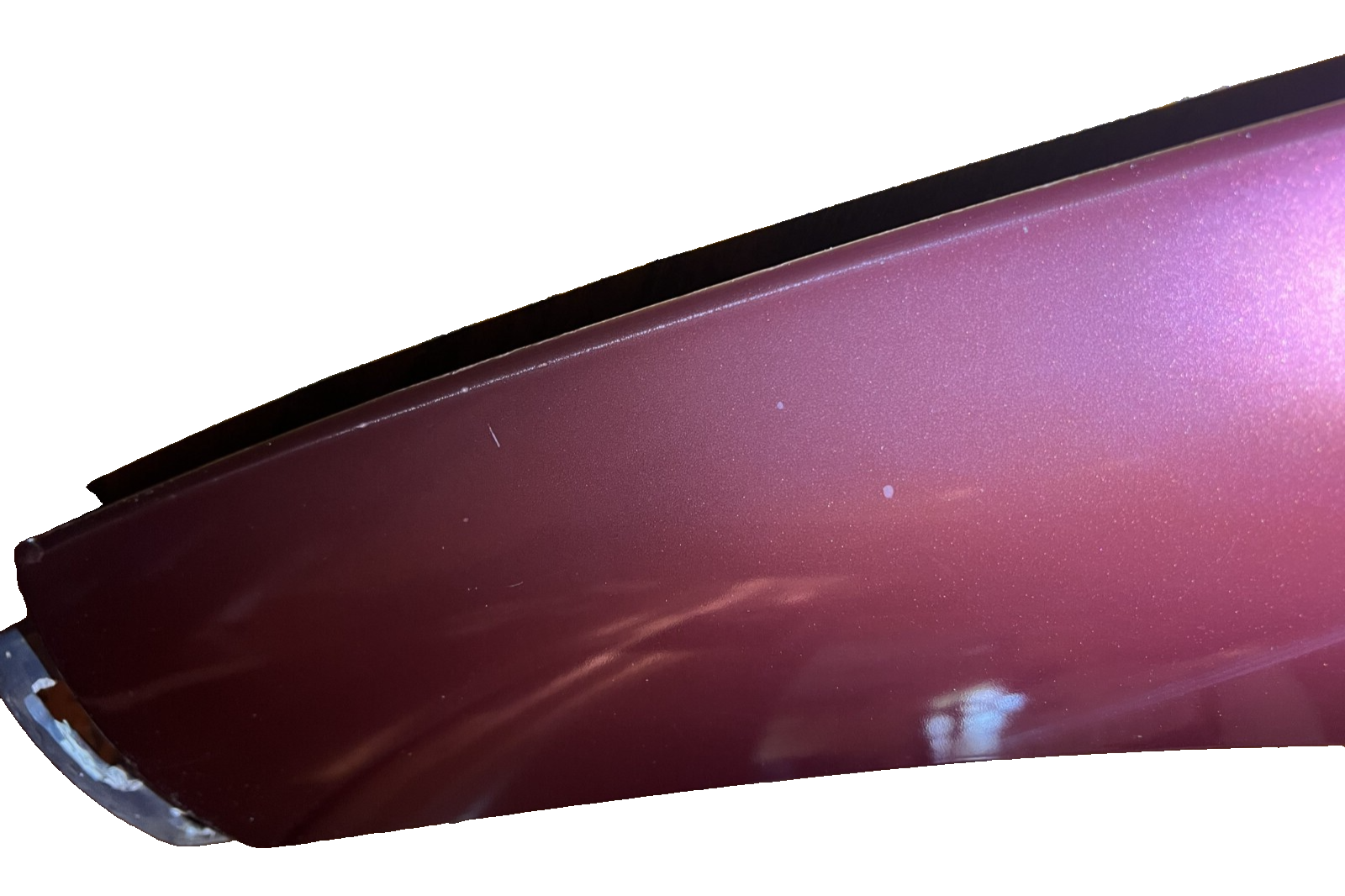 99-04 Ford Mustang Coupe Quarter Window Sail Panels Dark Red LH RH Pair OEM