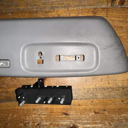 02-06 Toyota Camry Front Driver Side LH Seat Trim Bezel Panel W/ Switches OEM