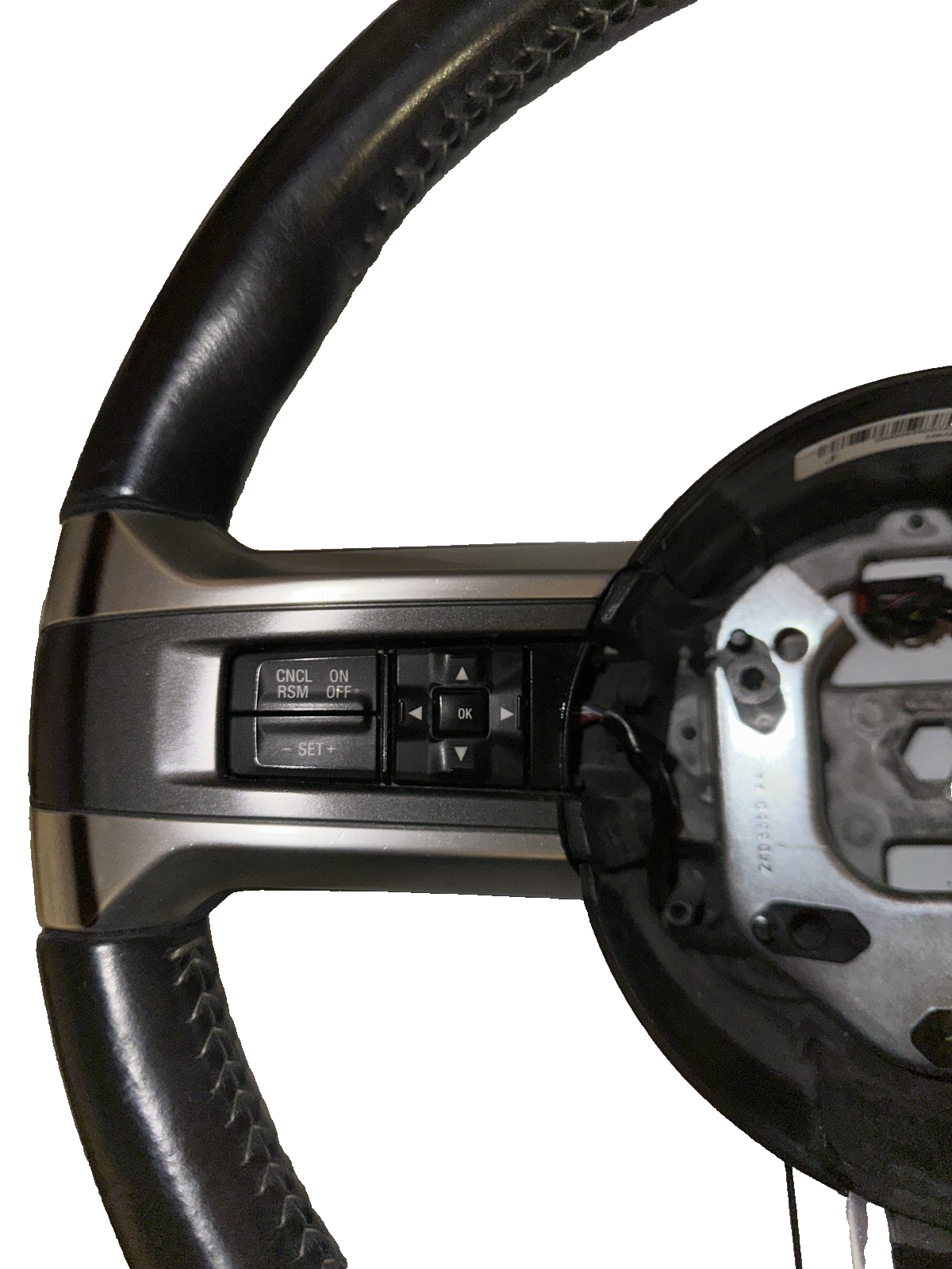 10-14 Ford Mustang Premium Leather Steering Wheel OEM W/ Switches And Wiring