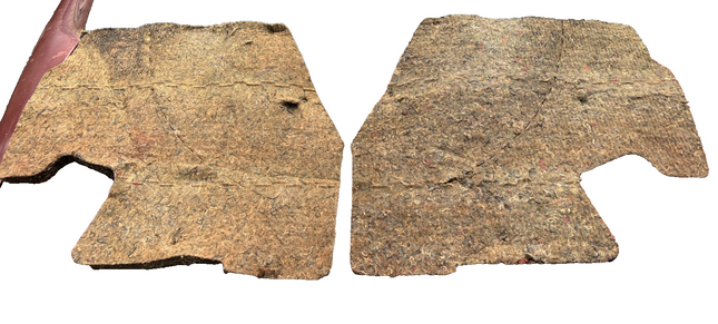 99-04 Ford Mustang Coupe Interior Quarter Panel PAIR Sound Deading Material OEM