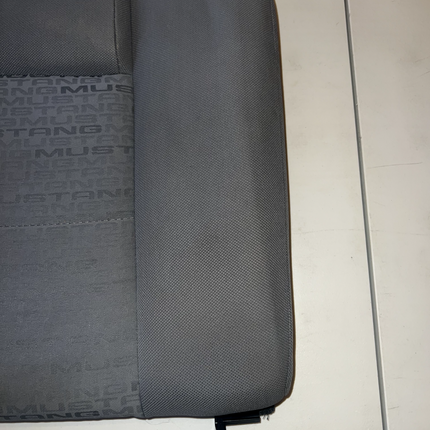 05-09 Ford Mustang Dove Grey Cloth Seat Back RH Passenger OEM 
