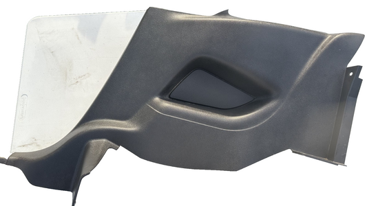 13-14 Ford Mustang Rear Quarter Trim OEM Charcoal Black RH Passenger