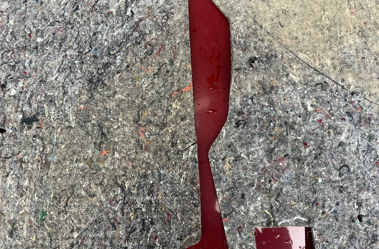 05-09 Ford Mustang Rear Window Lower Quarter Panel Sound Deadning Pair OEM