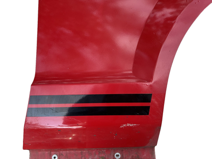 05-09 Ford Mustang Front Passenger Side Base Red Fender W/ Stripe