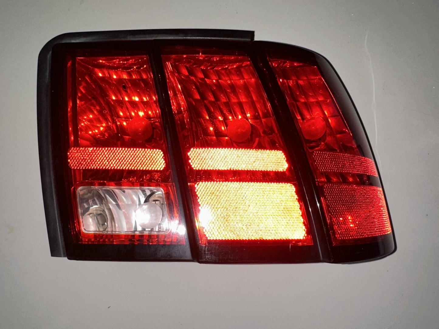 99-04 Ford Mustang Tail Lamps Tail Lights OEM With Bulbs And Wiring
