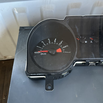 05-09 Ford Mustang Instrument Cluster Base Model 4 Gauge OEM Green Illumination