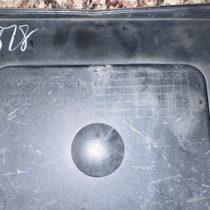 10-12 Ford Mustang Front License Plate Bumper Tag Bracket OEM