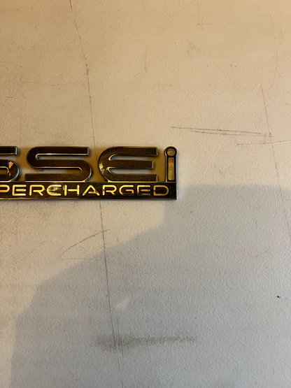 00-05 Pontiac Bonneville SSEI Supercharged Emblems OEM Door Badges 