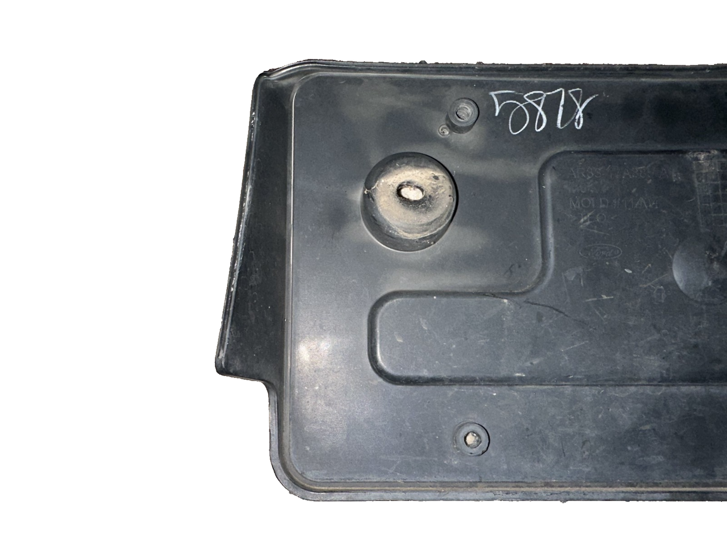 10-12 Ford Mustang Front License Plate Bumper Tag Bracket OEM