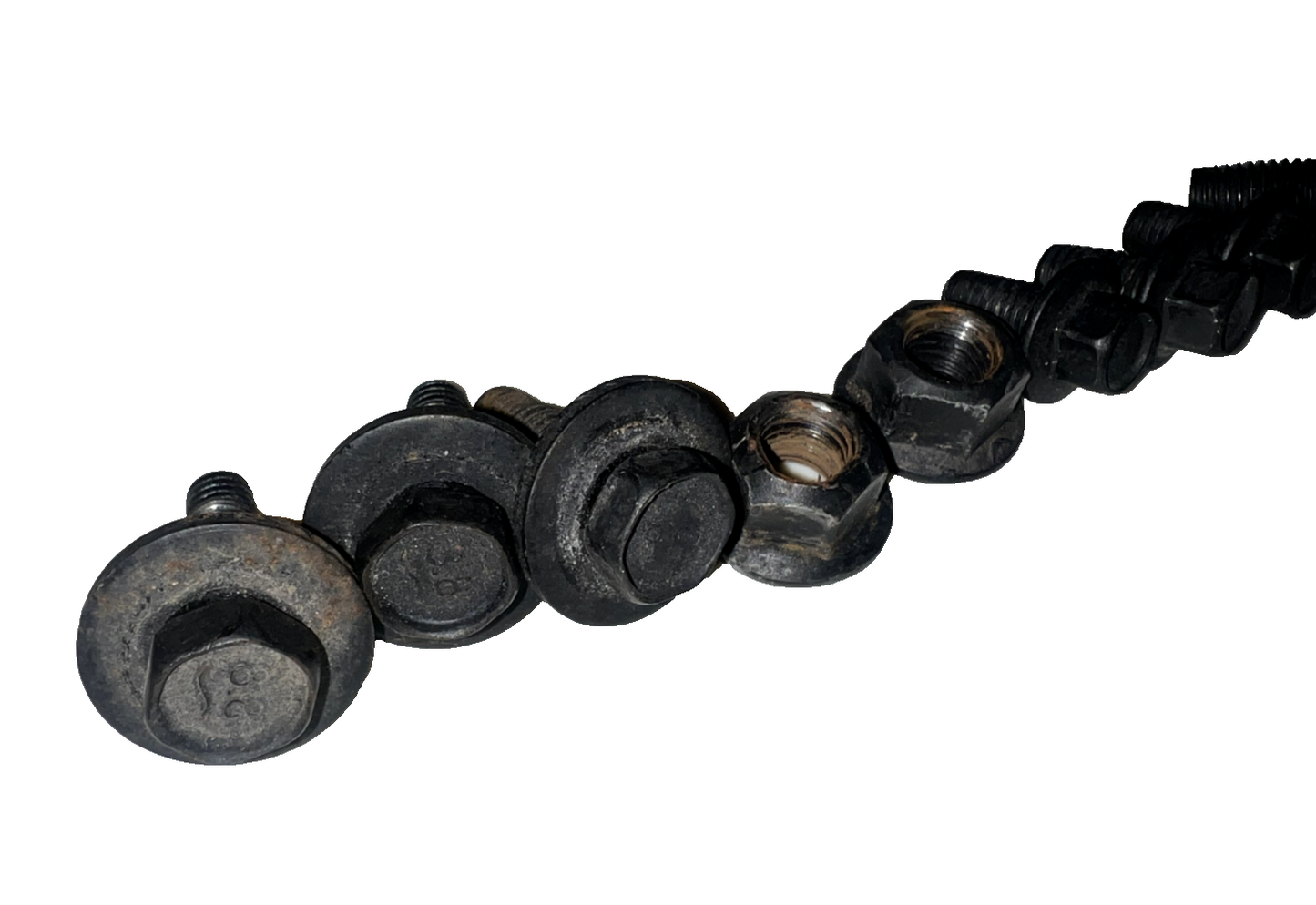 05-14 Ford Mustang COMPLETE Rear Seat Hardware Brackets Seatbelt With Bolts OEM 