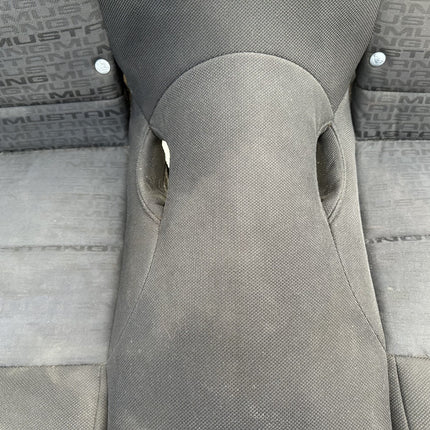 05-09 Ford Mustang Charcoal Black Cloth Rear Seat No Brackets V6 Pattern OEM