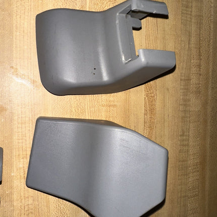 02-06 Toyota Camry Trim Panels Rear Seat Rail ALL 4 Cover Pair OEM Gray