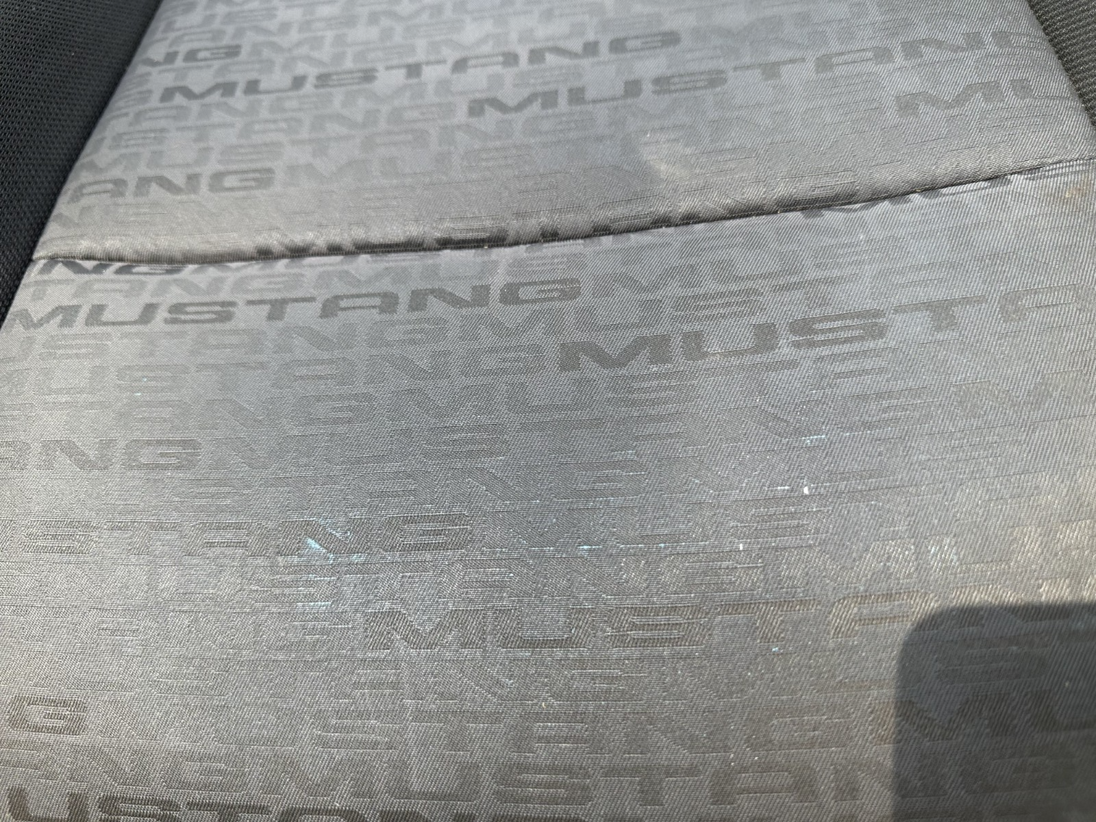 05-09 Ford Mustang Front Right RH Passenger Upper Seat Back Cloth OEM